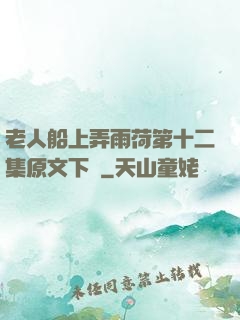 老人船上弄雨荷第十二集原文下載