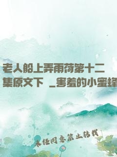 老人船上弄雨荷第十二集原文下載