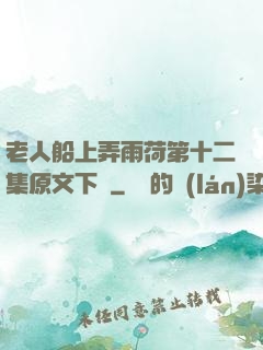 老人船上弄雨荷第十二集原文下載