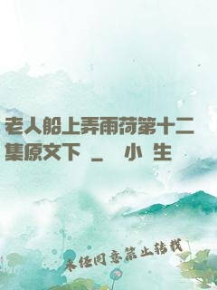 老人船上弄雨荷第十二集原文下載