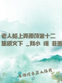 老人船上弄雨荷第十二集原文下載