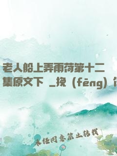 老人船上弄雨荷第十二集原文下載