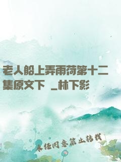 老人船上弄雨荷第十二集原文下載