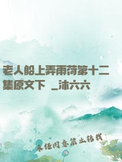 老人船上弄雨荷第十二集原文下載