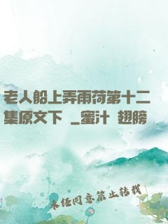 老人船上弄雨荷第十二集原文下載