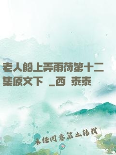 老人船上弄雨荷第十二集原文下載