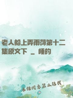 老人船上弄雨荷第十二集原文下載