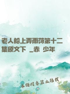 老人船上弄雨荷第十二集原文下載