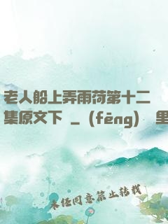老人船上弄雨荷第十二集原文下載