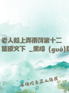 老人船上弄雨荷第十二集原文下載