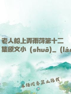老人船上弄雨荷第十二集原文小說(shuō)
