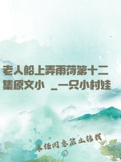 老人船上弄雨荷第十二集原文小說