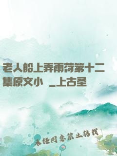 老人船上弄雨荷第十二集原文小說