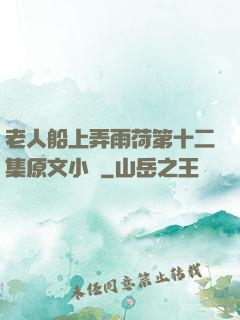 老人船上弄雨荷第十二集原文小說