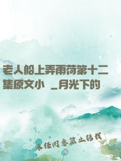 老人船上弄雨荷第十二集原文小說