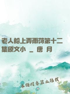 老人船上弄雨荷第十二集原文小說