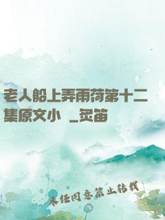 老人船上弄雨荷第十二集原文小說