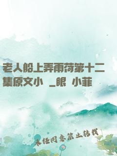 老人船上弄雨荷第十二集原文小說