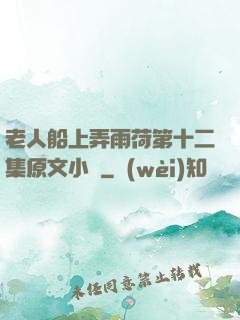 老人船上弄雨荷第十二集原文小說