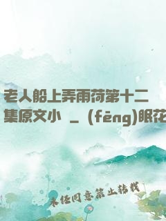 老人船上弄雨荷第十二集原文小說
