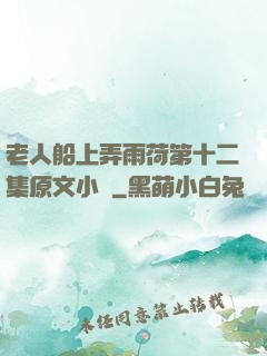 老人船上弄雨荷第十二集原文小說
