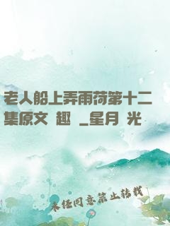 老人船上弄雨荷第十二集原文筆趣閣