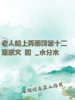 老人船上弄雨荷第十二集原文筆趣閣