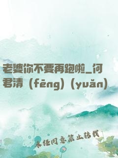 老婆你不要再跑啦