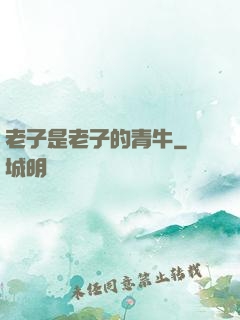 老子是老子的青牛