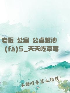 老板辦公室辦公桌跟沙發(fā)5