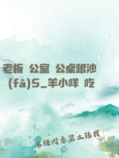 老板辦公室辦公桌跟沙發(fā)5