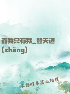 而我只有我