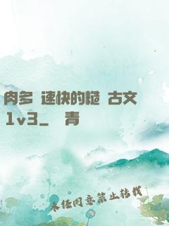 肉多車速快的糙漢古文1v3