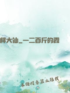 胖大仙