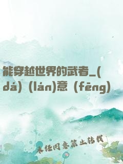 能穿越世界的武者