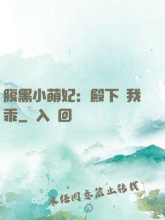 腹黑小萌妃：殿下給我乖