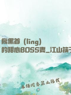 腹黑首領(lǐng)的甜心BOSS妻