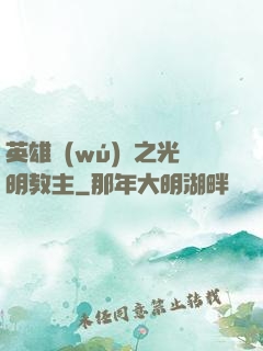 英雄無(wú)敵之光明教主