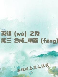 英雄無(wú)敵之我能三連合成
