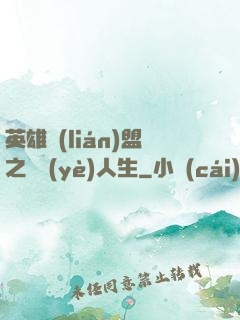 英雄聯(lián)盟之職業(yè)人生
