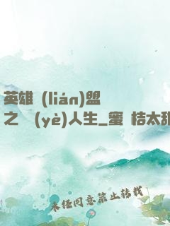 英雄聯(lián)盟之職業(yè)人生