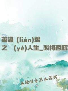 英雄聯(lián)盟之職業(yè)人生