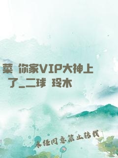菜鳥你家VIP大神上線了