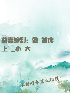 萌妻嫁到：傲嬌首席寵上癮