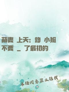 萌妻寵上天：路邊小狐不要撿