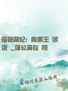 落跑萌妃：腹黑王爺很傲嬌