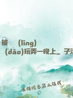 被幾個領(lǐng)導(dǎo)玩弄一晚上