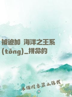 被迫加載海洋之王系統(tǒng)