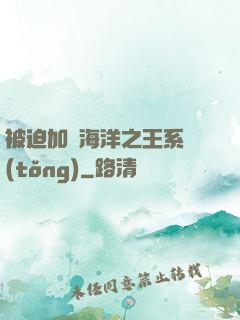 被迫加載海洋之王系統(tǒng)