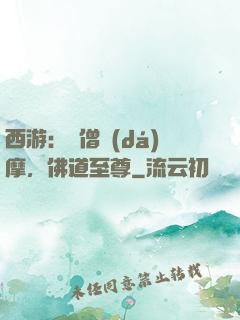 西游：貧僧達(dá)摩，佛道至尊